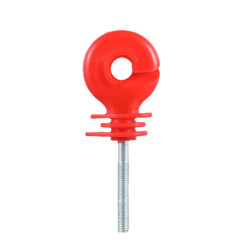 Spot Wholesale Electronic Fence Self-Tapping Insulation Animal Husbandry Breeding Ranch Flat Head Nut Insulating Nails