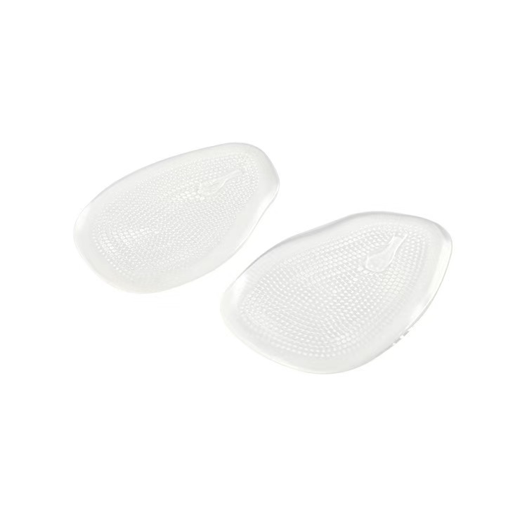 Women's High-Heeled Shoes Walking Pads, Foot Pads, Half-Size Pads, Gel Thickeneded Non-Slip, Pressure-Reducing, Anti-Wear Massage Insoles