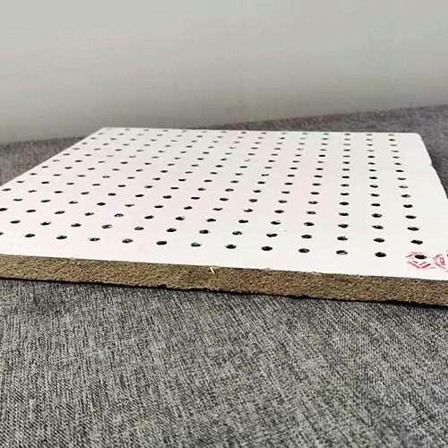 Perforated Mineral Wool Board Sound-Absorbing Ceiling Moisture-Proof Semi-Moisture-Proof Suspended Ceiling Waterproof Insulation