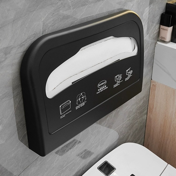 Toilet seat paper box disposable tissue holder washer toilet toilet plate punch-free
