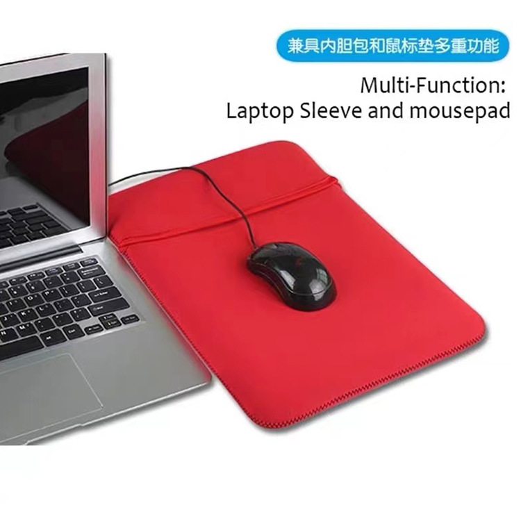 Spot Diving Material Laptop Bag Double-Sided Stereo Computer Sleeve Bag Inventory 14inch 15.6inch Computer Protective Cover