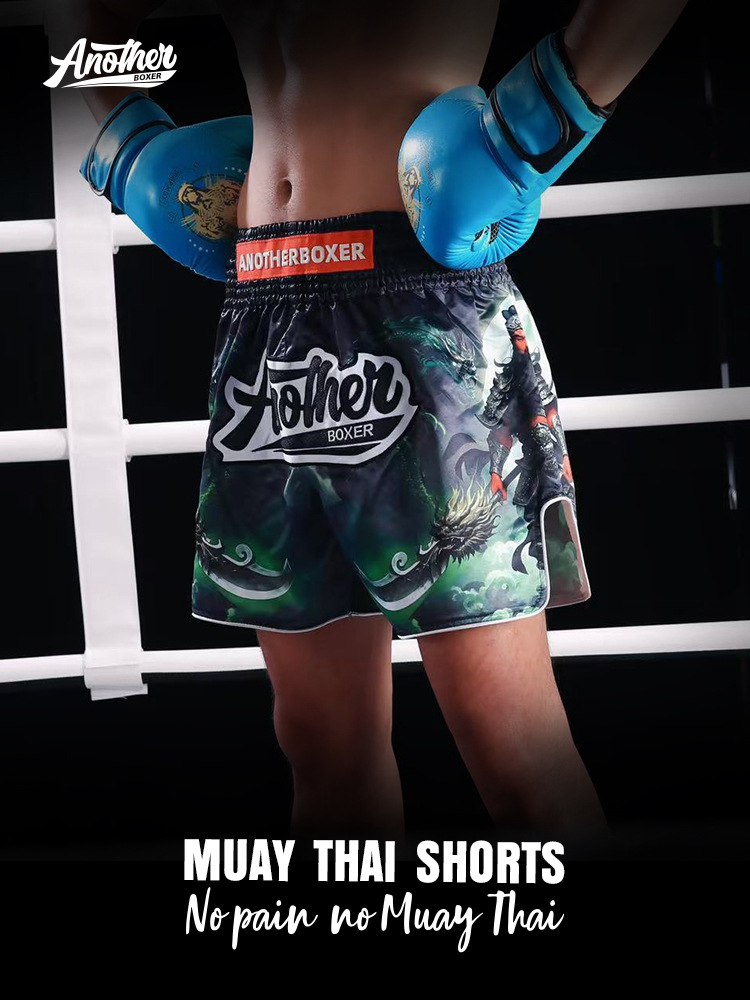 2025 New Multi-Color Boxing Shorts Muay Thai Boxing Competition Training Sanda Clothing Wholesale Shorts European Size Multi-Style