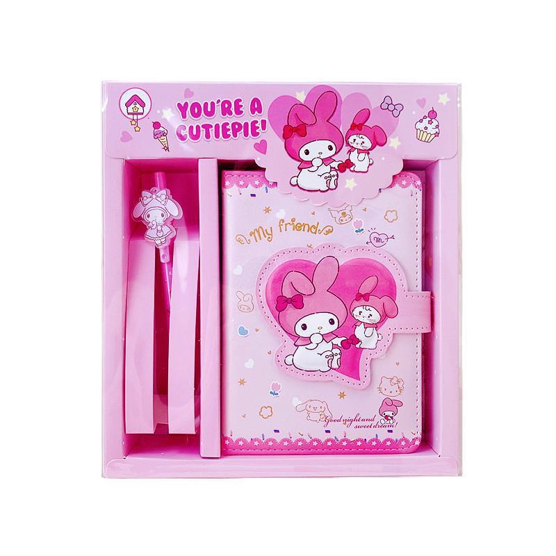 Hand Account Book Set Hand Account Gift Box Cute Primary School Student Gift Notebook Children's Creative Stationery Set Gift Bag