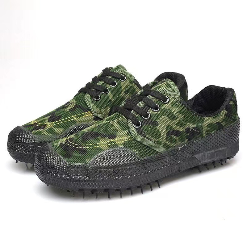 Wholesale Rubber-Soled Liberation Cotton Shoes for Training, Wear-Resistant, Breathable, Non-Slip, Suitable for Construction Site Work, Labor Protection, One-Piece Dropshipping Rubber Shoes