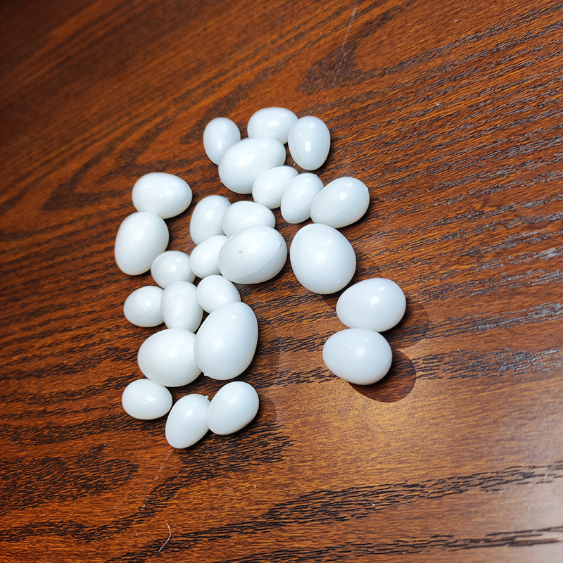 Feather Nest Fake Bird Egg Replacement Egg Artificial Egg Bird Fake Egg Parrot Toy Bird Egg Egg Bird Equipment Solid Egg Egg