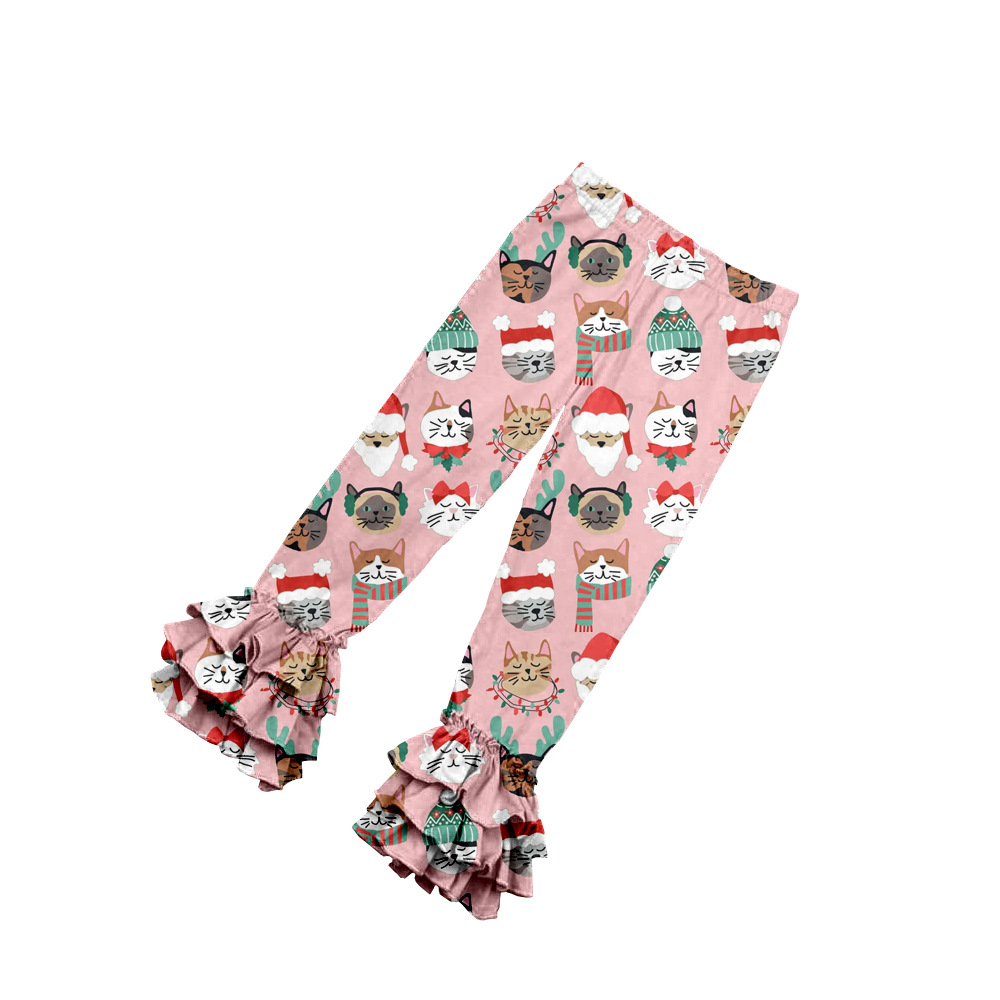 Одежда для детей высокого качества, импортная, с принтом, милые креативные осенние брюки на заказ