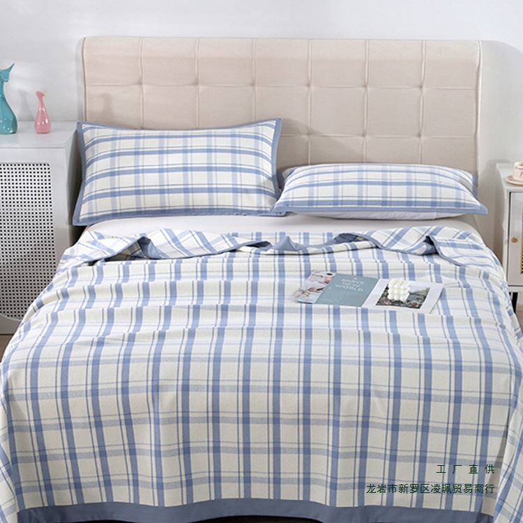 Pure Linen Mat Three-Piece Set Summer Thickened Linen Mat Bed Sheetss Baby Maternity Confinement Mat Machine Washable