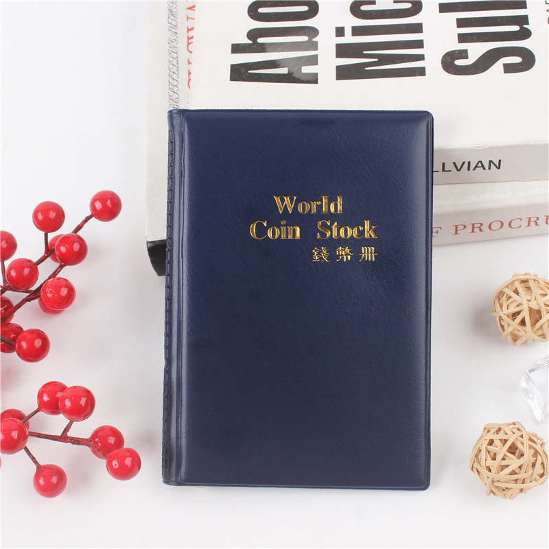 Large 60-Grids Coin Coin Collection Book Plug-In Small Ancient Coin Copper Coin Commemorative Book Positioning Book