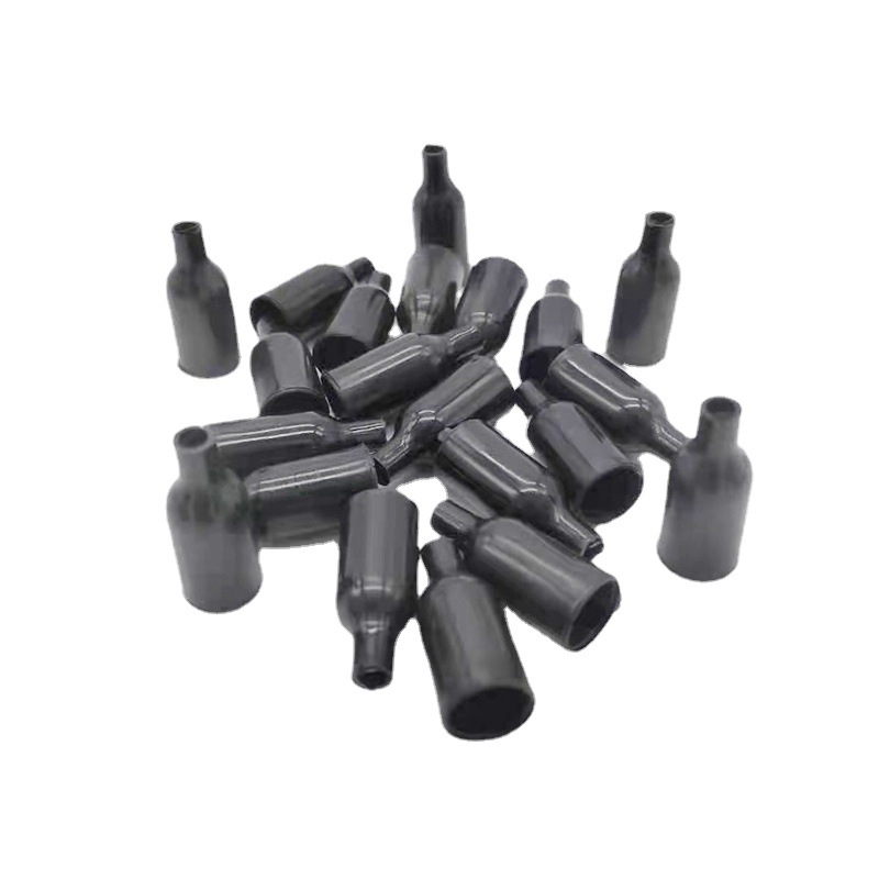 Pet cat toy accessories plastic tube funny cat stick matching hat No. 4 wine bottle cap funny cat Feather Hat Head