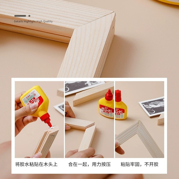 Cross-border water-based woodworking glue, wood furniture glue, white latex, handmade glue, handmade student DIY adhesive glue