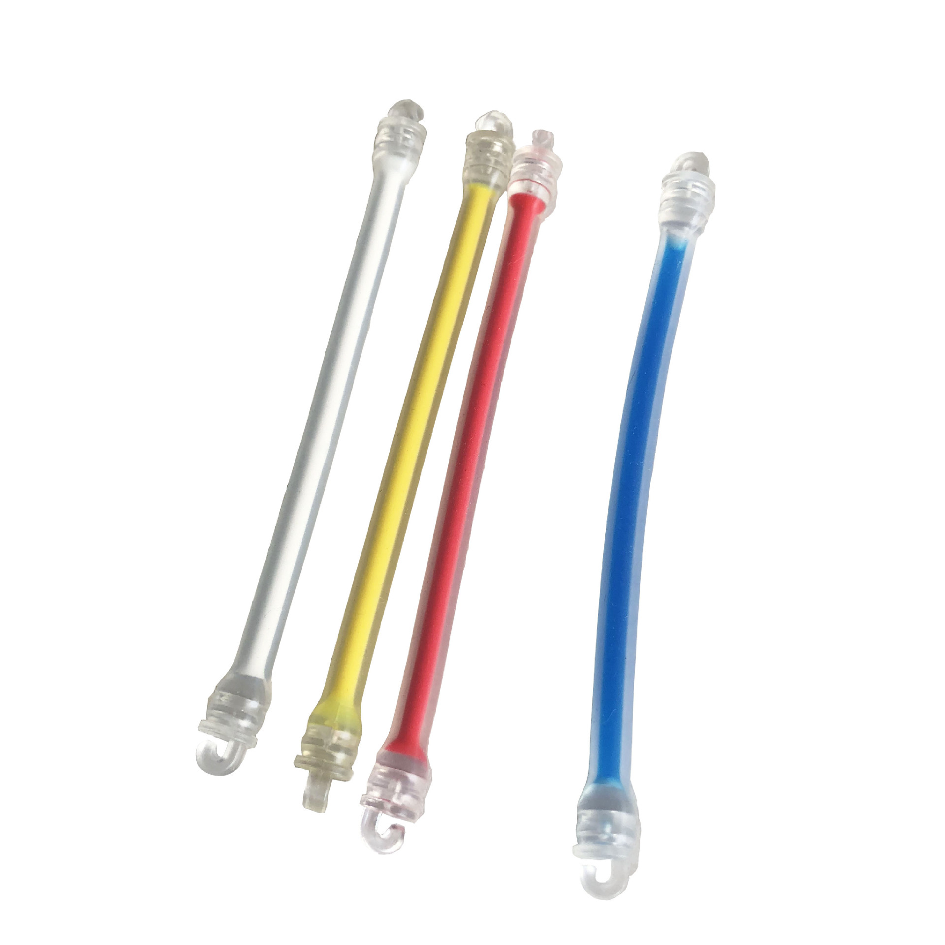 Transparent Silicone Strip Double Hook Shock Absorber Tennis Rafting External Shock Absorbing Snake Soft Silicone Tennis Rafting Shock Absorbing
