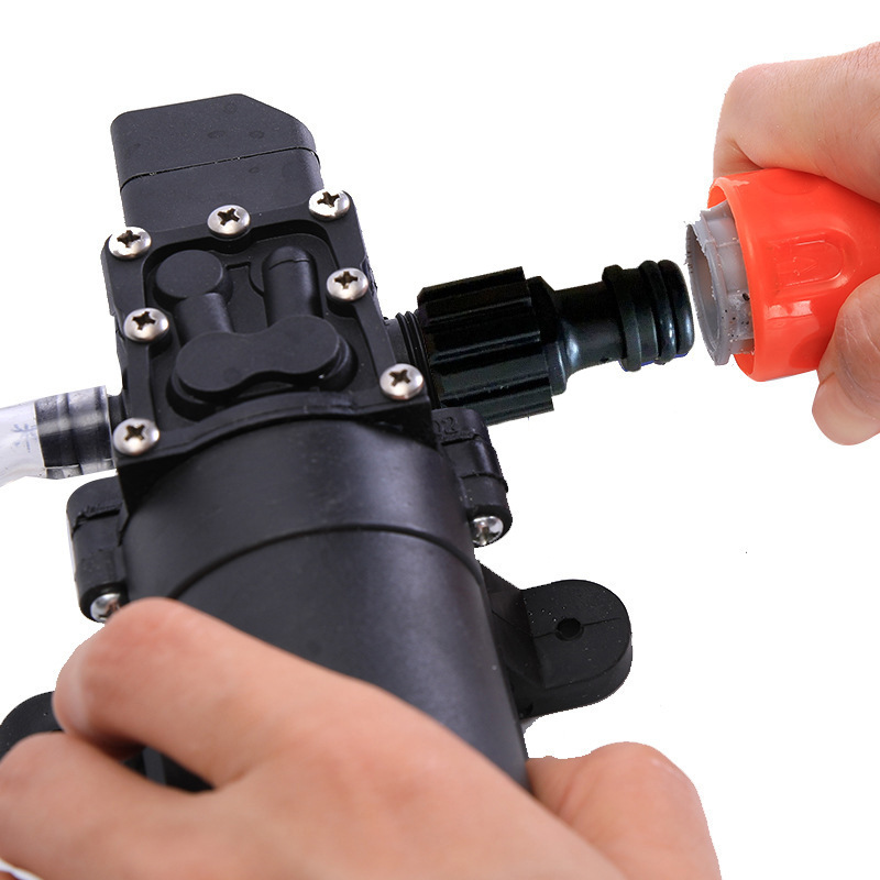 12V car wash water pump car washer 220V high pressure water gun household portable car washer car brush artifact grab