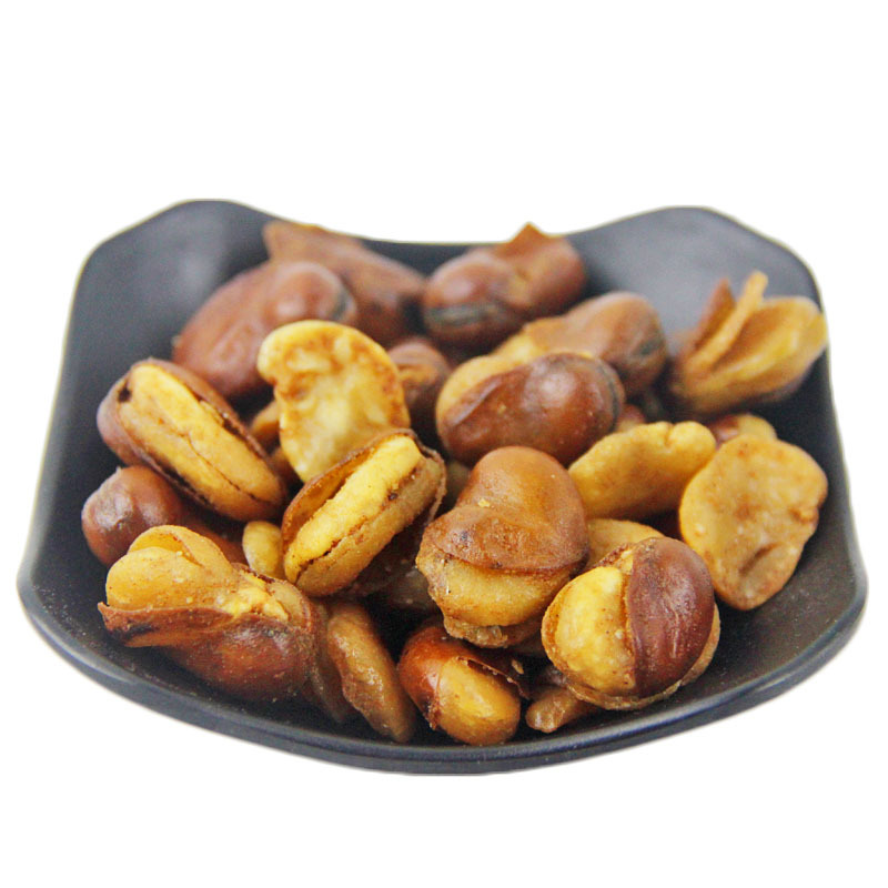 Jinlian Broad Beans Orchid Beans Pine Beans 8090 Nostalgic Classic Childhood Snacks Roasted Seeds and Nuts Spicy Gluttonous Beans Bulk Weighing