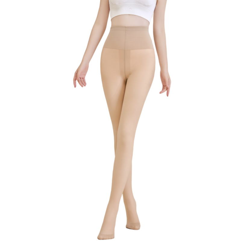 Zhuji City Aohan Bare Legs Handy Gadget Button Style Nude Feeling Removable Replacement Double Layer Pantyhose Autumn and Winter Nude Feeling Stockings