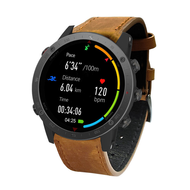 Songlu Diving Beidou Gps Watch Compass Swimming Running Enhanced Waterproof Cycling Fishing Mountaineering