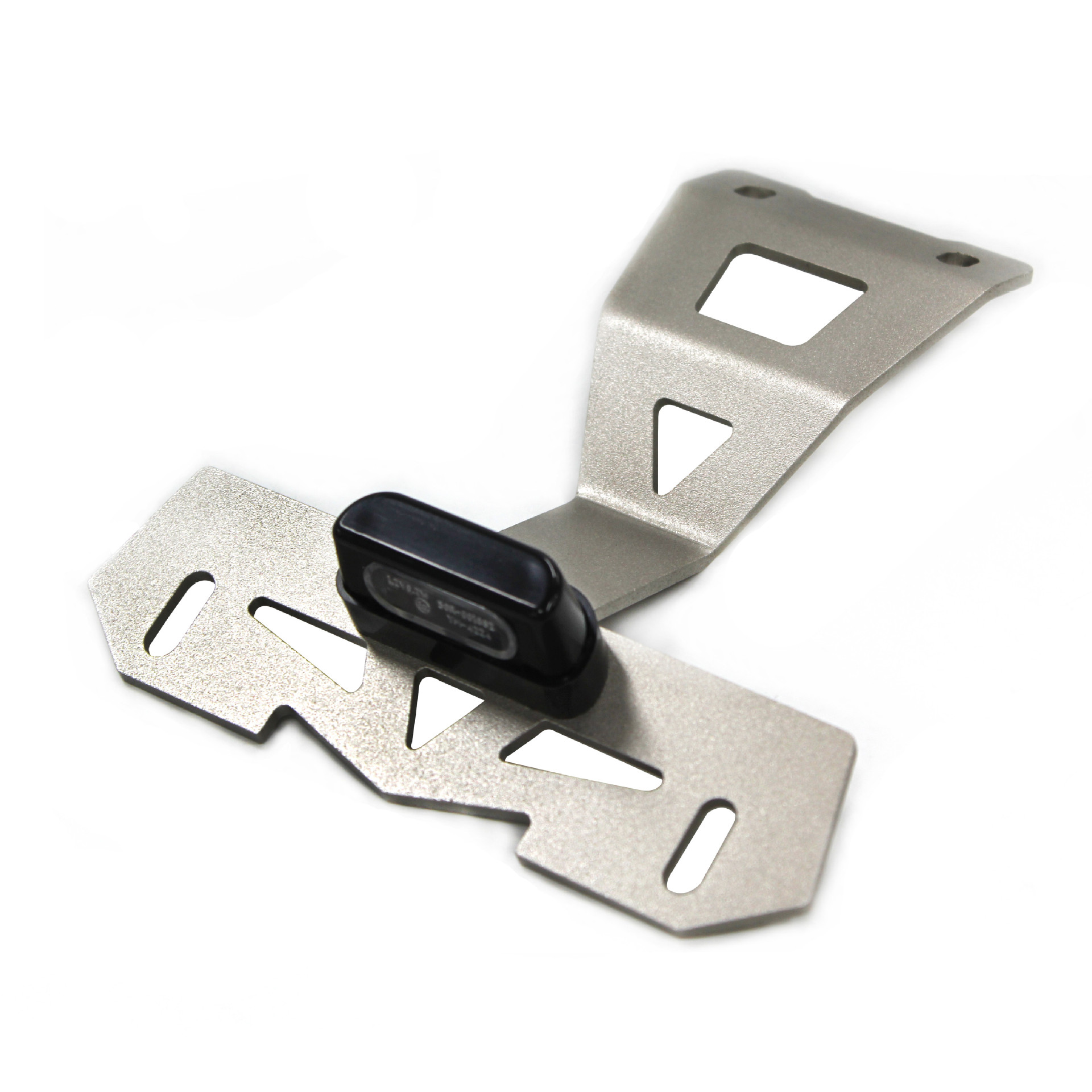 Off-road motorcycle modification suitable for Honda CRF300L short tail license plate light mounting bracket stainless steel