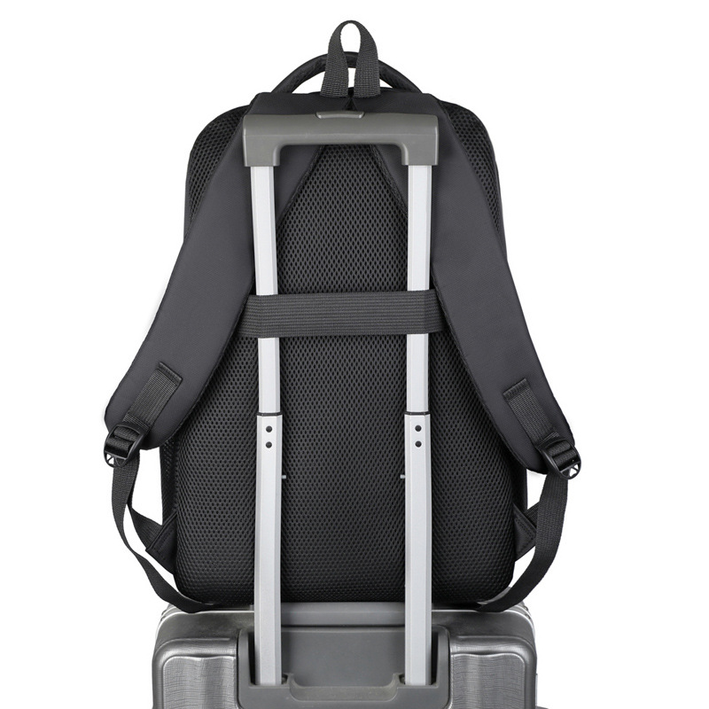 Cross-border Backpack for Men and Women Junior High School Senior high school College Students Oxford Cloth Schoolbag Large Capacity European Travel Backpack