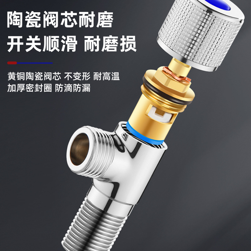 Faucet valve core universal copper ceramic valve core factory wholesale kitchen single Cold hot water switch repair