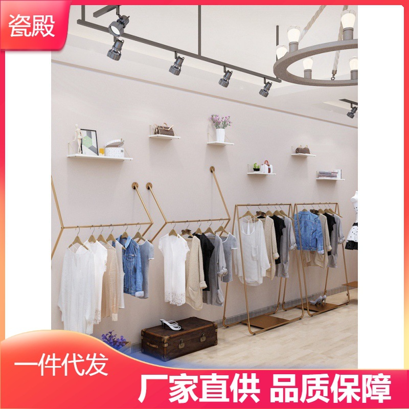 Wall-Mounted Shelf for Bedroom, Wooden Wall-Mounted Bookshelf, No Drilling Required