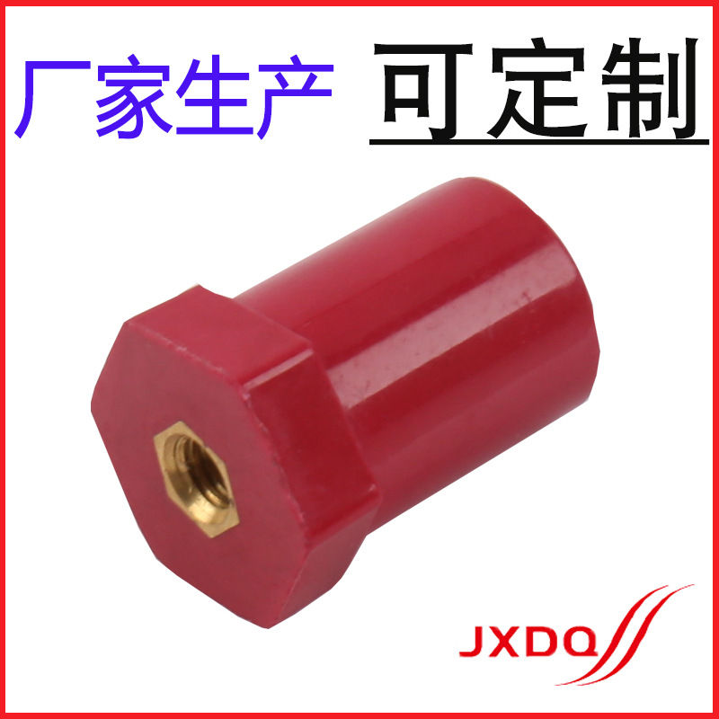 JYZ Low Voltage Insulator New Energy WitHout Rod BMC Epoxy Resin H59 Copper Core Spacer Column Insulating Column