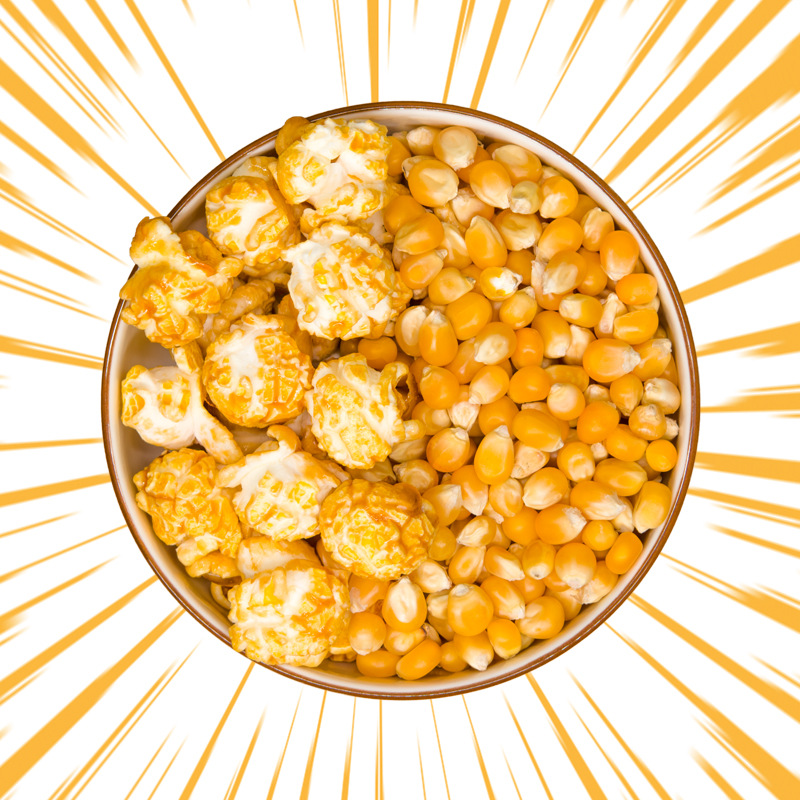 Popcorn corn grain ball Jin ball burst 500g spherical raw material American grain wholesale source factory