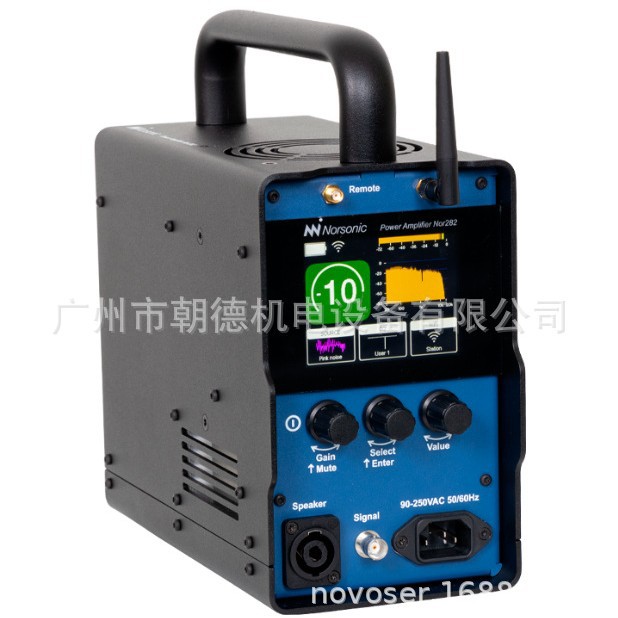 NORSONIC power amplifier, sound level meter, vibration meter Nor140, Nor103, Nor1026