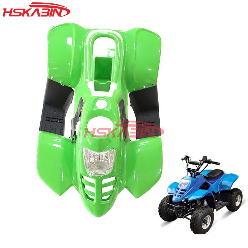 ATV small four-wheeled vehicle off-road vehicle small dinosaur car Shell Shell plastic parts with lamps