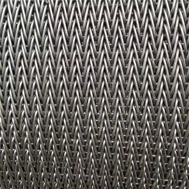 Quick Freezing Tunnel Stainless Steel Mesh Belt 304 Spring Steel Wire Single Freezing Machine Spiral Mesh Chain Pre-Made Vegetable Freezing Conveyor
