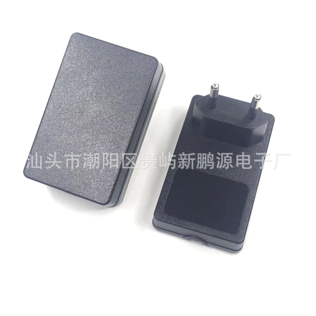Square American Standard Shell Power Adapter Shell 12V1A12W Chinese Standard Wall-Mounted European Standard Shell
