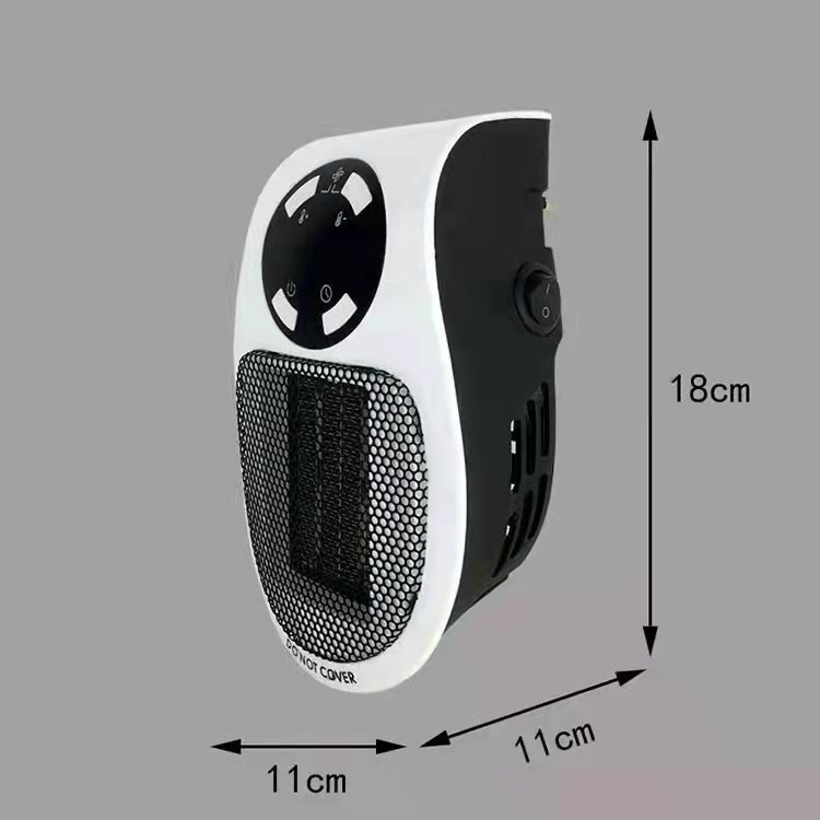 Cross-Border Popular Small Wall-Mounted Bmw Heater, Rapid Heating Wall-Mounted Heater, Office Hot Air Machine, Electric Heater