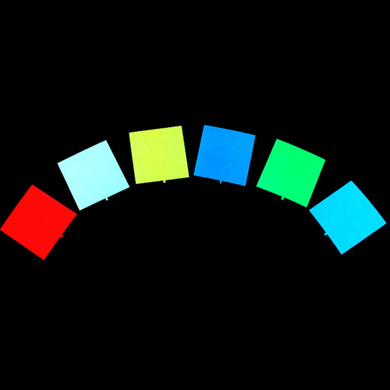 Factory wholesale EL electroluminescent sheet atmosphere decoration material cold light source ultra-thin cutting backlight cold light source