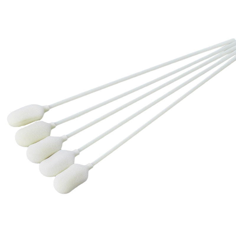 1012D-P sponge wiping stick disposable clean cotton swab 150cm single head dust-free cotton swab purification cotton swab