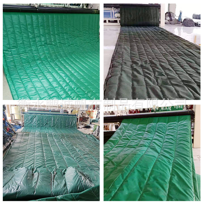 Rock Wool Insulation Blanket for Bridge Engineering, Flame-Retardant Rock Wool Blanket for Concrete Curing, Thickened Waterproof and Fireproof Engineering Insulation Blanket