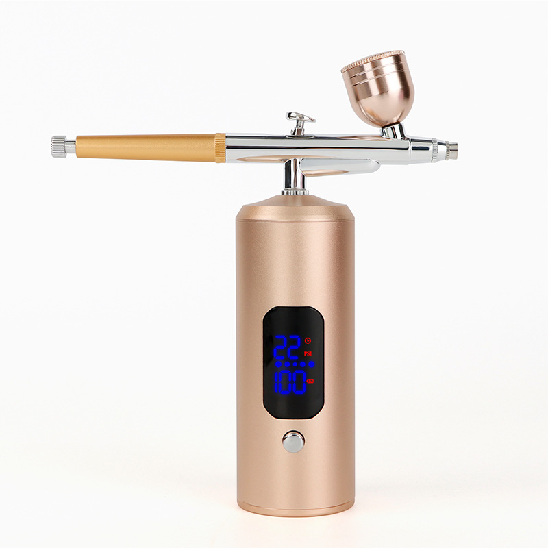 Cross-border Oxygen Injection Instrument Handheld Small Hydrating Beauty Salon Beauty Instrument Inkjet Printer Spray Instrument High-pressure Oxygen Injection Instrument