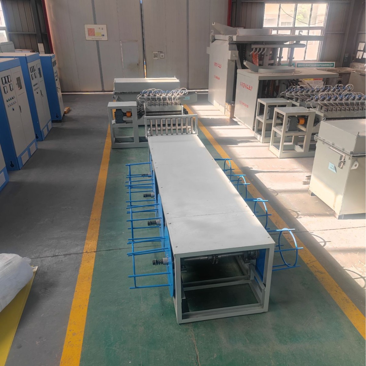 Aluminum Rod Continuous Casting Machine Multi-Stream Aluminum Rod Continuous Casting Machine 9.5mm Electrician Customized Horizontal Aluminum Zinc Ingot Production Line Assembly Line