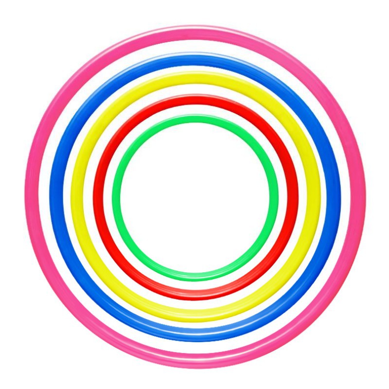 Bold stall night market ring throwing plastic ring ring throwing Ring children's toy in stock wholesale solid Hollow