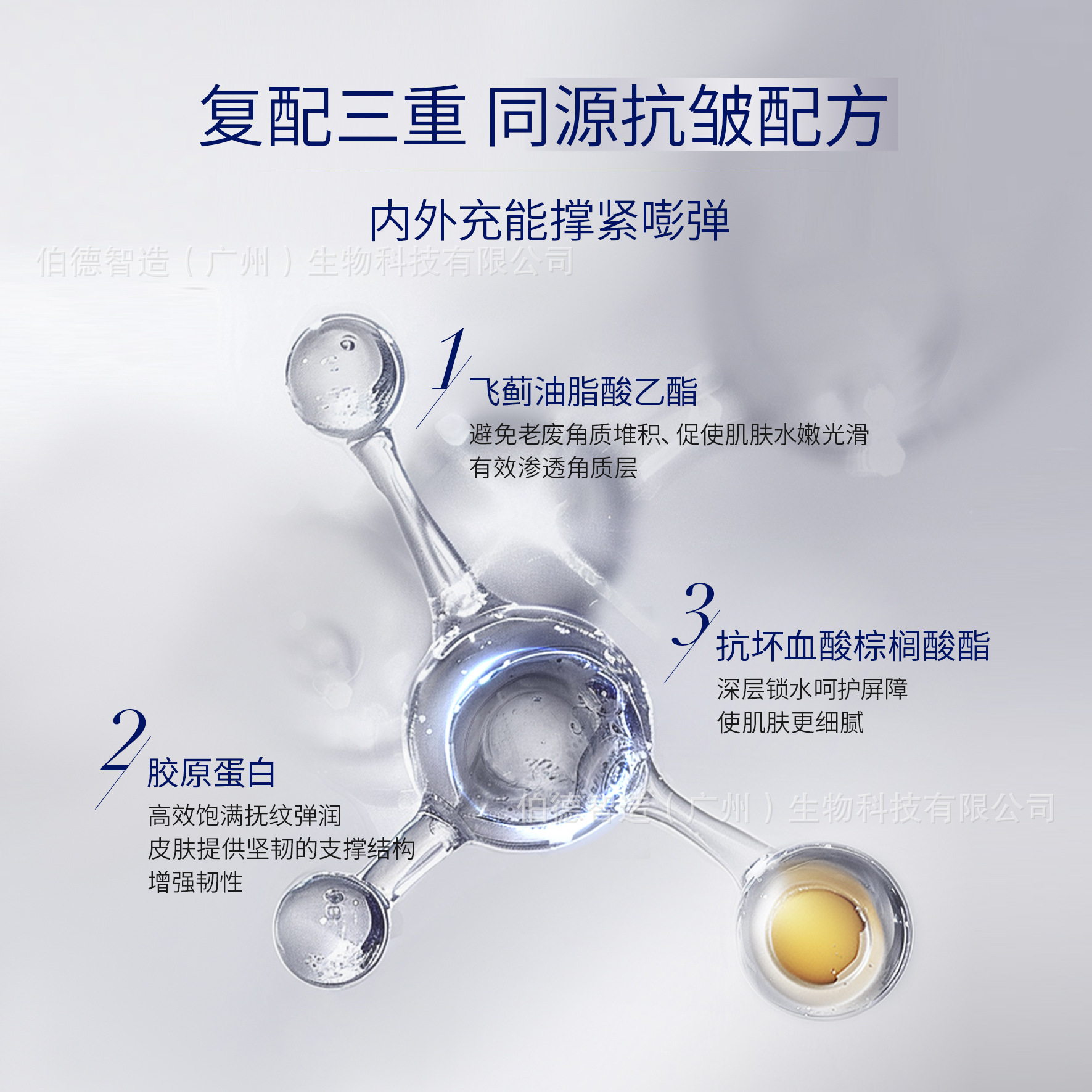 Oem/Odm Skin Care Products Customized Beauty Salon Line Milk Thistle Collagen Filling Firming Anti-Wrinkle Essence Lotion