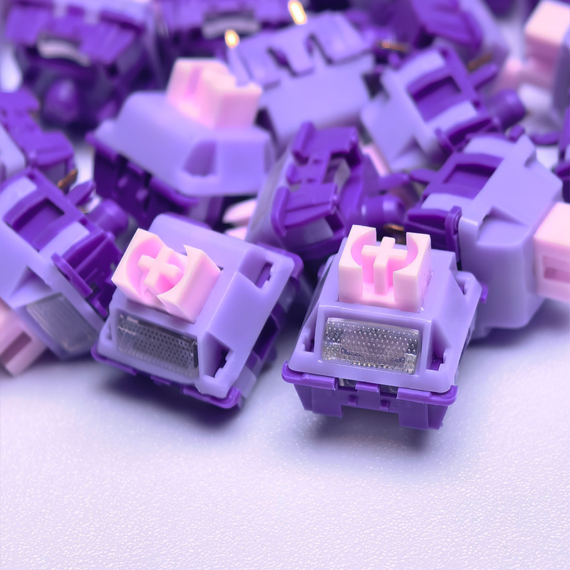 Wholesale In-Stock Cross-Border Black Snake Star Flower Axis V2 Linear Five-Pin Lens Light Guide Column Customized Switch Factory Supply