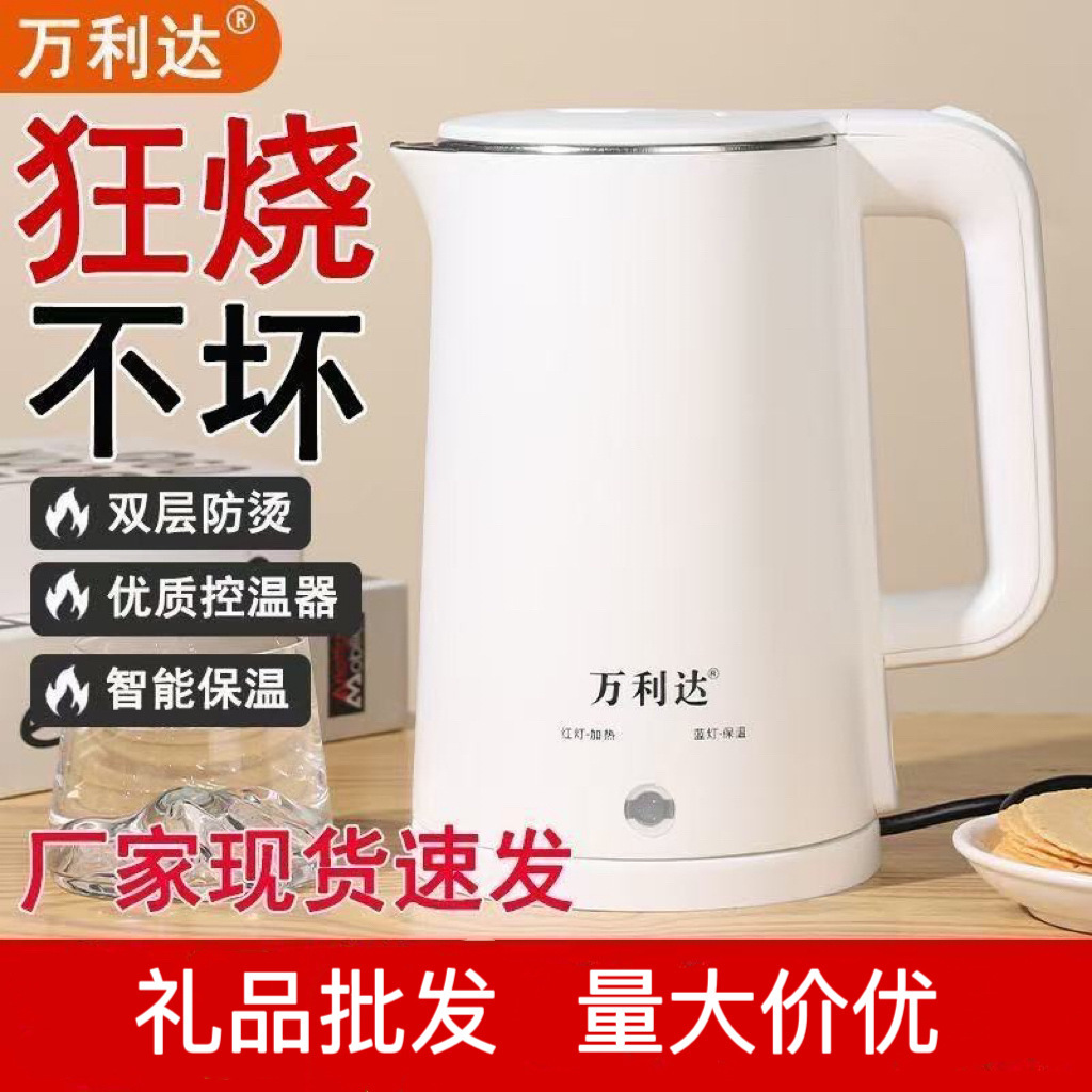 Wanlida Multifunctional Electric Kettle for Home and Office Use, Water Boiling Kettle, One-Piece Dropshipping