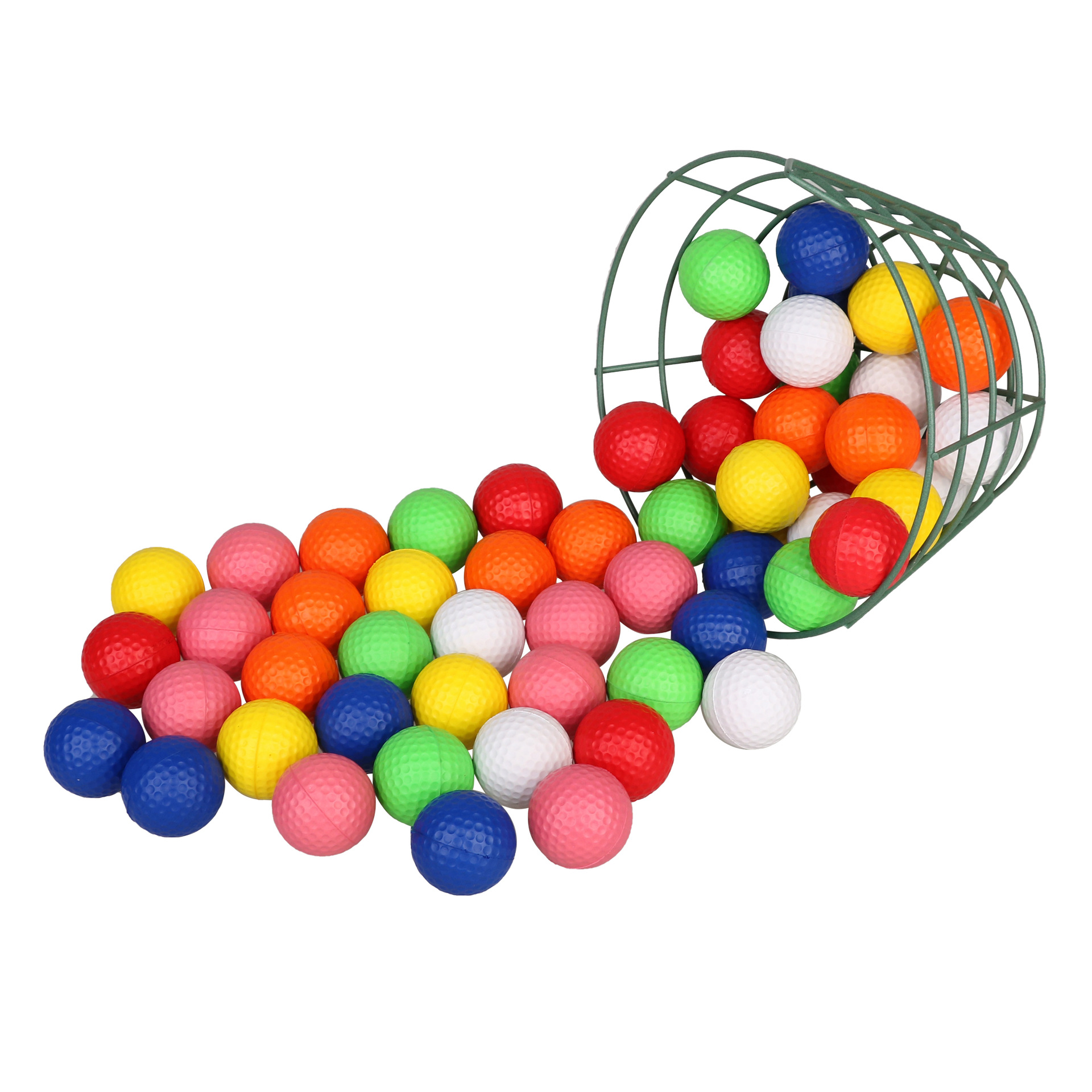 Manufacturers supply golf Pu ball foam ball elastic ball practice ball children's supplies indoor golf