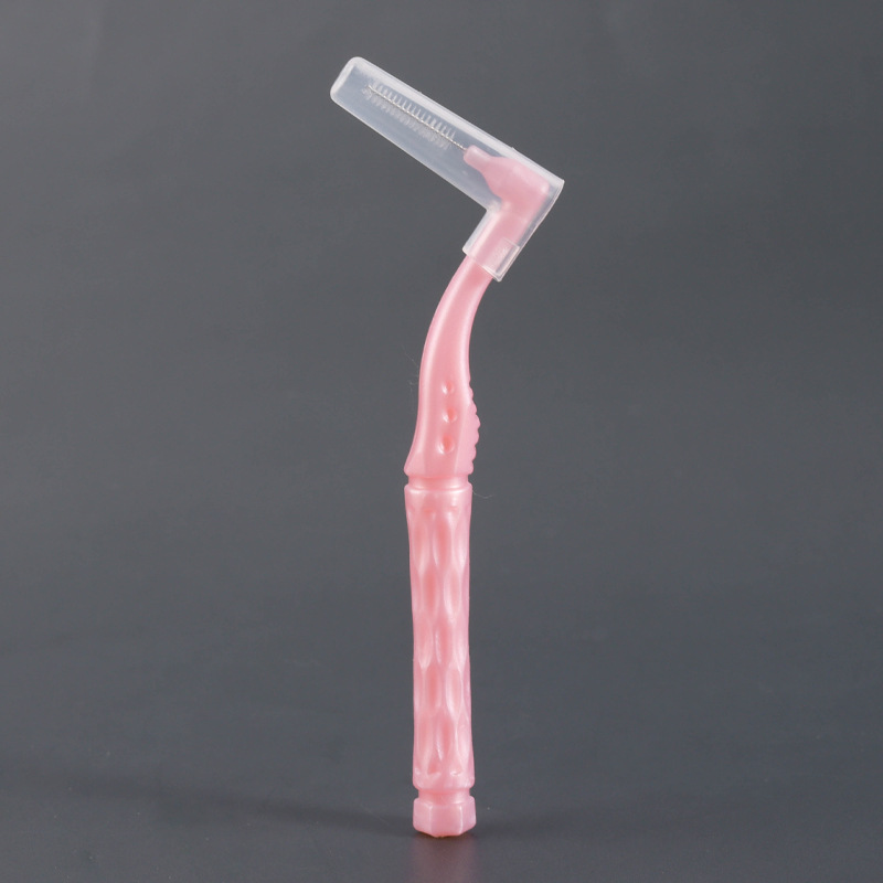Cross-Border Product Cleanpik Interdental Brush L-Shaped 7-Shaped Interdental Brush Orthodontic Bracket Toothbrush Interdental Brush Eyelash Brush