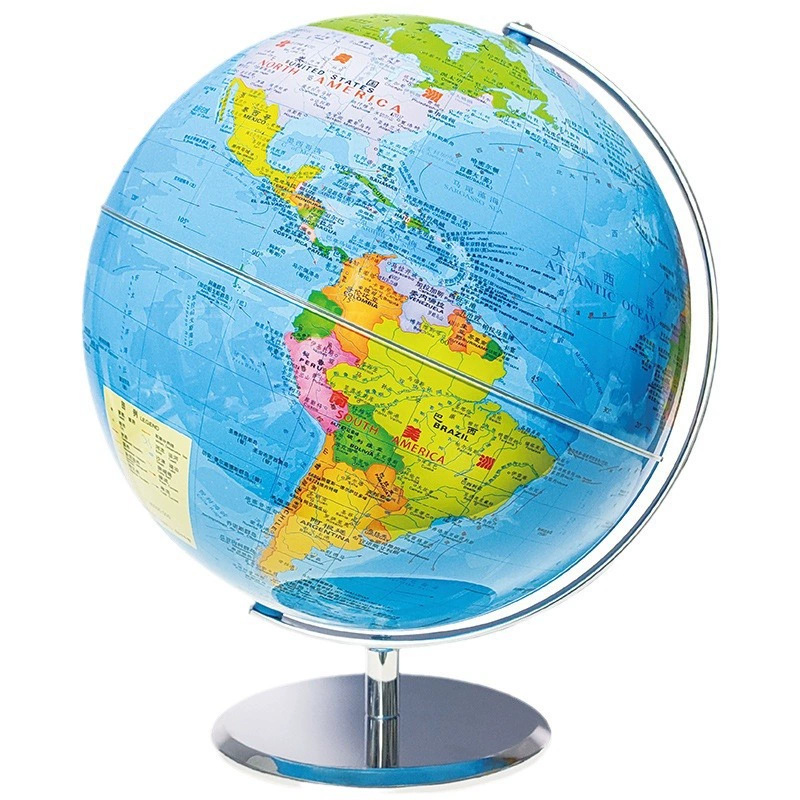 Lianying Globe Geography Teaching Student Luminous Ornaments Junior High School Students Primary School Students Globe 3d Stereo