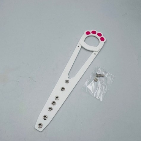 New cat door bracket Latch cat door replacement installation quick elastic lock with cat door Holder Latch