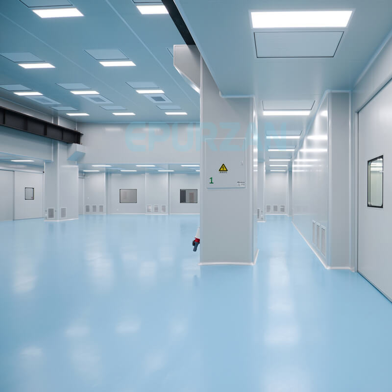 Dust-Free Purification Workshop Decoration Food Production Workshop Construction Clean Factory Design Laboratory Purification Project