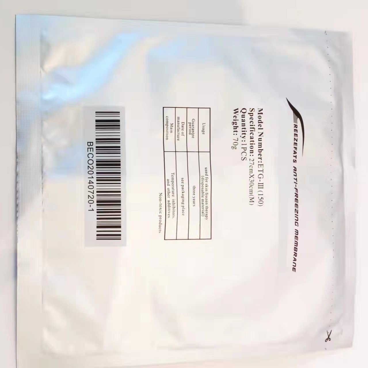 Freezing Film, Antifreeze Film, Freezing Sheet, Antifreeze Film Freezing Instrument, Freezing Film Sheet, Factory Direct Sales in Stock