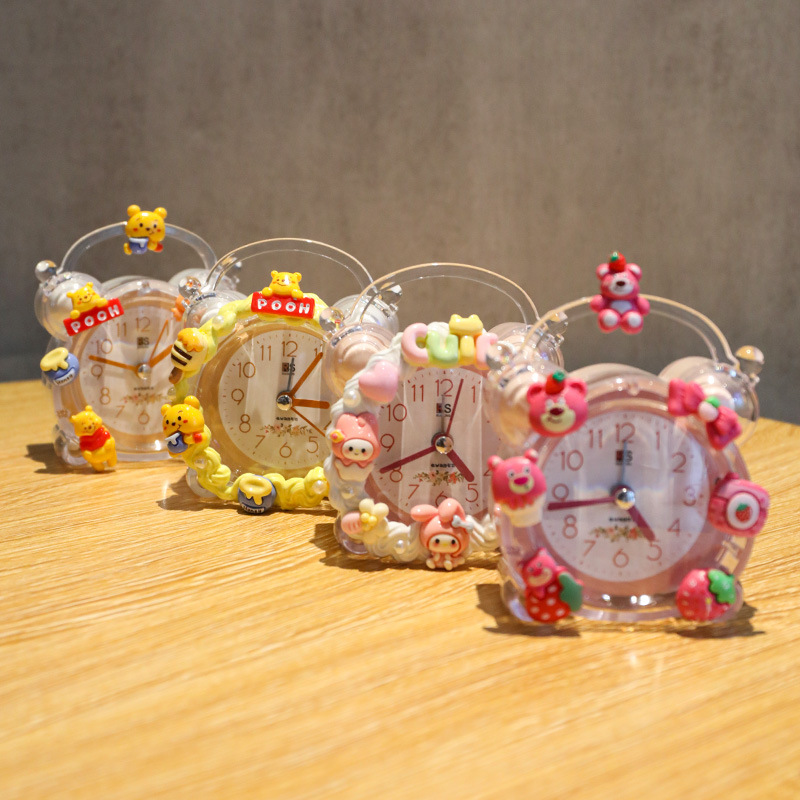 Набор материалов для DIY будильника, образовательные часы для детей, игрушка для пробуждения девочек