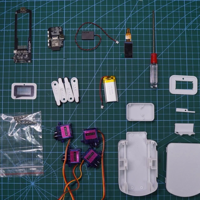 Xiaozhi Ai Smart Pet Experience Xiaozhi Esp32 C3 Mechanical Dog Esp-Hi Finished Product Deepseek Dialogue