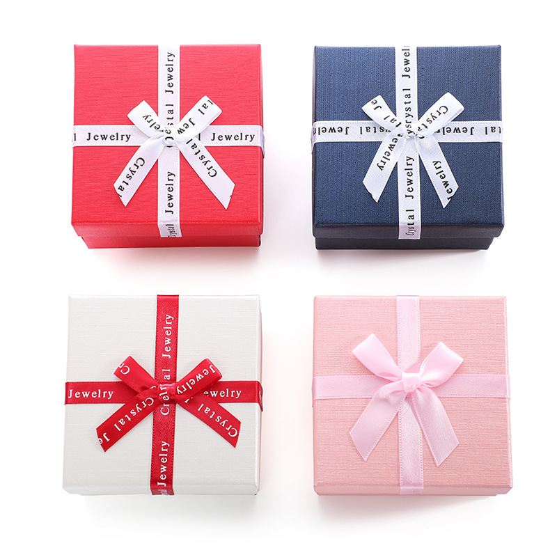 Factory wholesale orange with bow cover watch packing box watch box display box paper box in stock