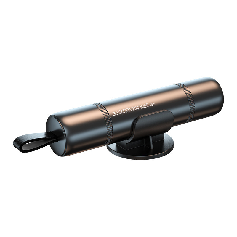 Car Safety Hammer, Car-Mounted Multi-Functional Window Breaker, Car Portable Life-Saving Emergency Artifact, One-Second Window-Breaking Escape Hammer