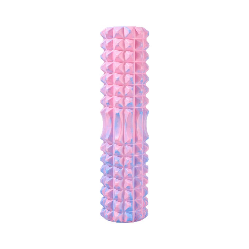 Eva Foam Shaft Mace Slim Back Muscle Relaxation Roller Crescent-Shaped Fitness Sports Massage Solid Yoga Column